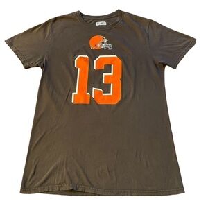 Cleveland Browns Odell Beckham Jr.  #13 T-Shirt Men’s Medium  Team Apparel NFL